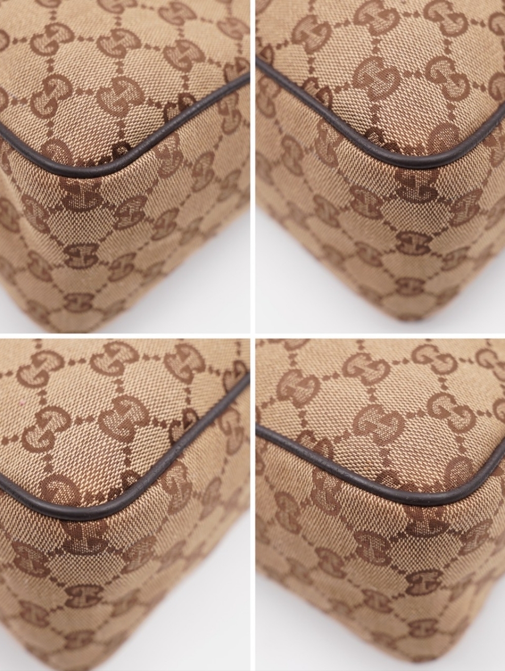 CH20 💗 GUCCI Monogram Canvas Flap Messenger - Picture 7 of 12